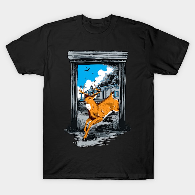 Deer hunting T-Shirt by ReignGFX